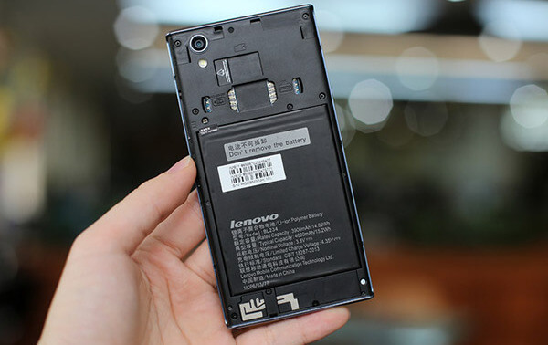 Điện thoại Lenovo A5000 sạc không vào pin